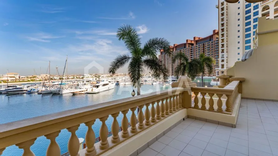 Квартира с 2 спальнями в Marina Residences, Пальма Джумейра, Дубай, ОАЭ №2564 № 4