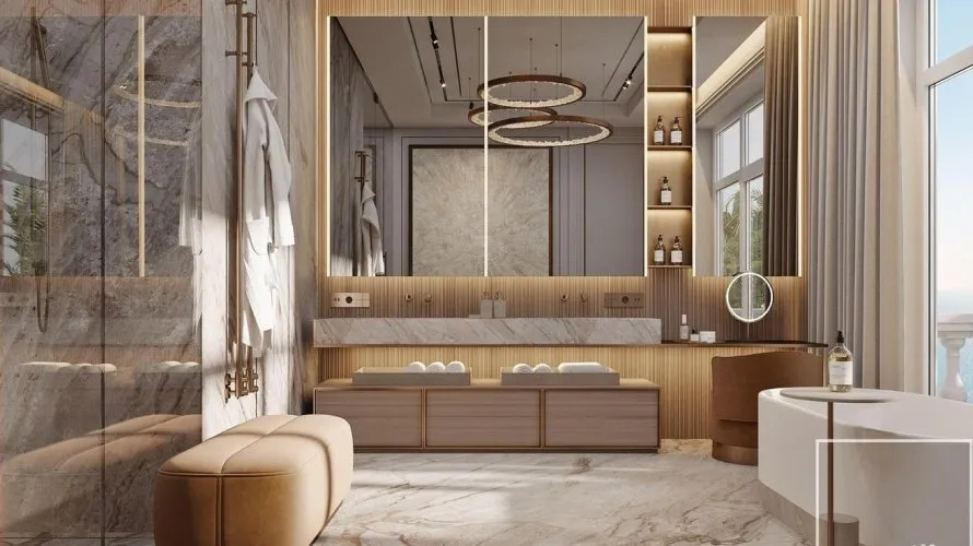 Квартира с 2 спальнями в The Crescent, Пальма Джумейра, Дубай, ОАЭ №2460 № 2