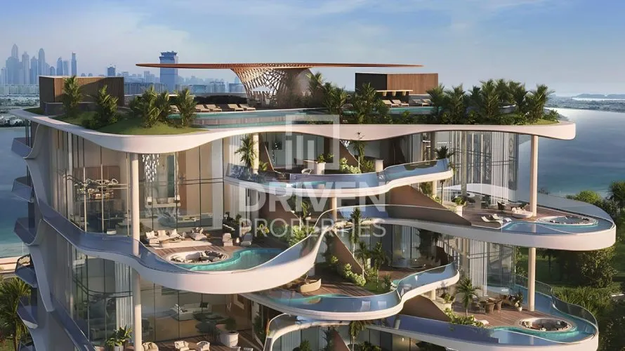 Квартира с 3 спальнями в The Crescent, Пальма Джумейра, Дубай, ОАЭ №2598 № 2