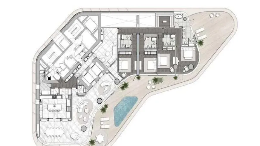 3 bedrooms apartment for sale , Palm Jumeirah, Dubai, UAE No. 513 № 9