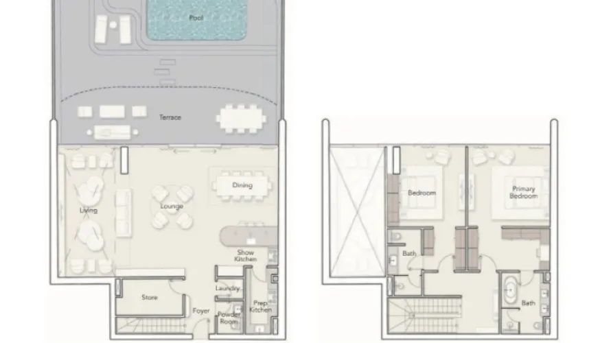 2 bedrooms penthouse for sale , Palm Jumeirah, Dubai, UAE No. 1245 № 6