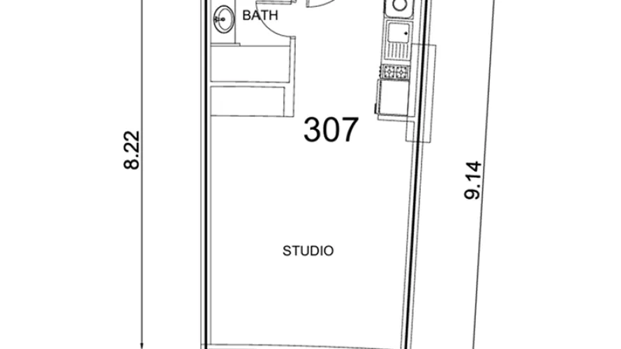 Studio apartment for sale , Palm Jumeirah, Dubai, UAE No. 1224 № 3
