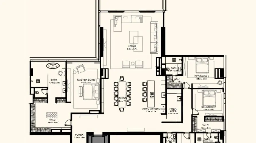 2 bedrooms apartment for sale , Palm Jumeirah, Dubai, UAE No. 1238 № 8