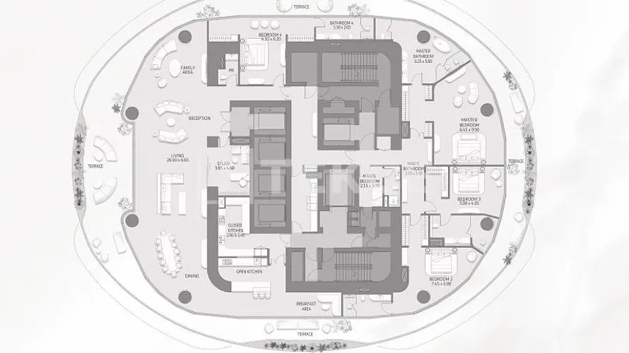 4 bedrooms apartment for sale , Palm Jumeirah, Dubai, UAE No. 397 № 5